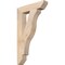 Ekena Millwork Funston Slat Smooth Bracket, Douglas Fir, 3 1/2"W x 18"D x 30"H BKT04X18X30FST06SDF - alternate 1